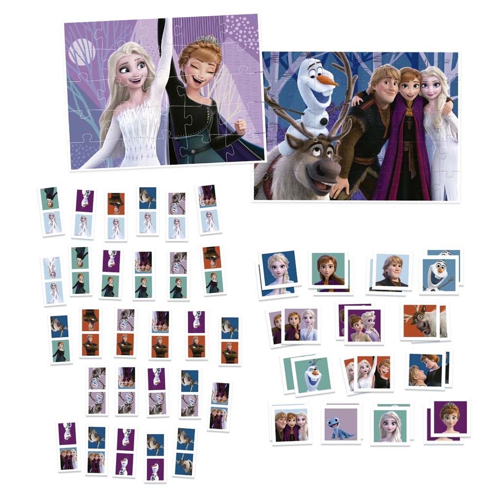 Disney Frozen Puslespil 4i1
