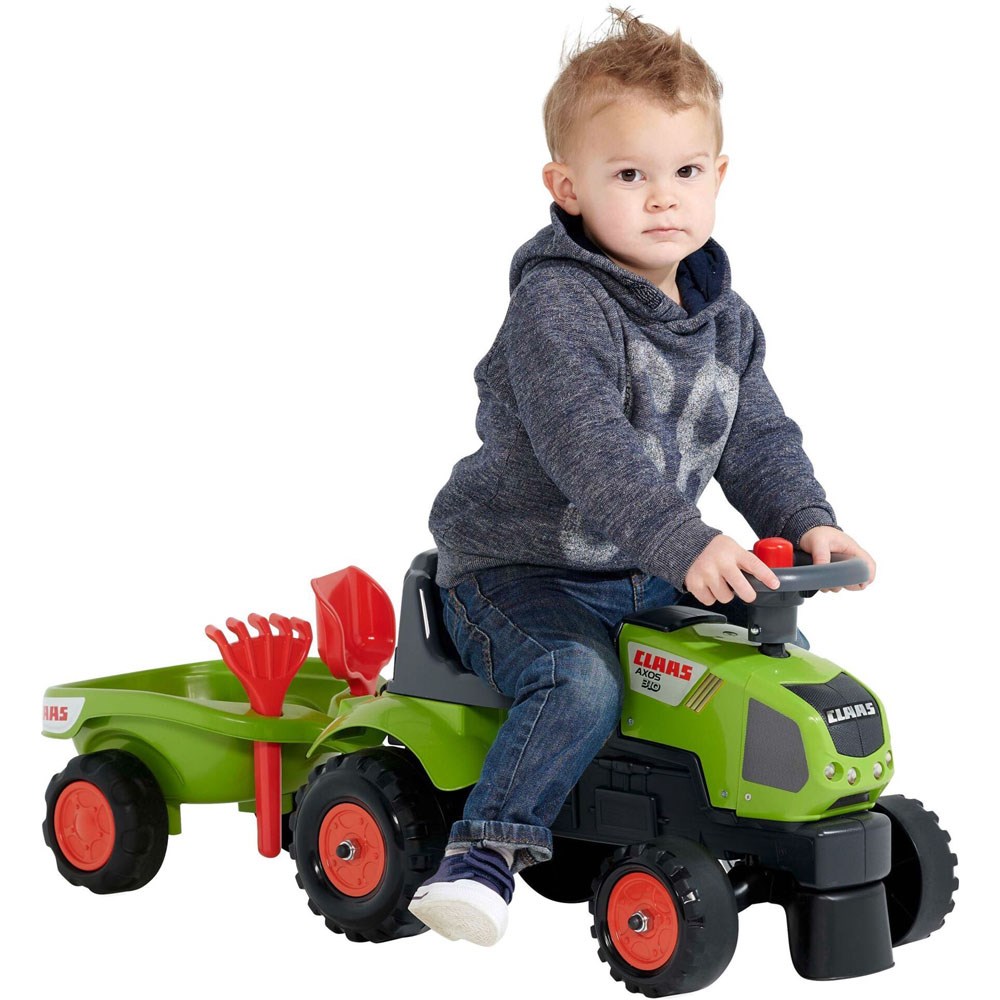 Claas Traktor med Anhænger
