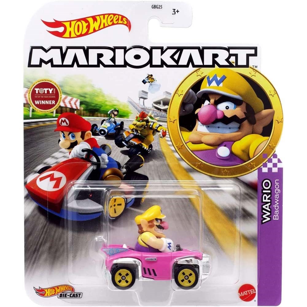 Hot Wheels Mario Kart Wario Badwagon