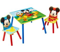 Mickey Mouse bord og stolesæt