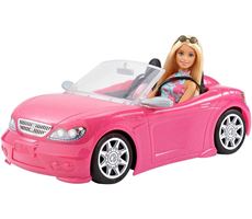Barbie Glam Cabriolet med dukke
