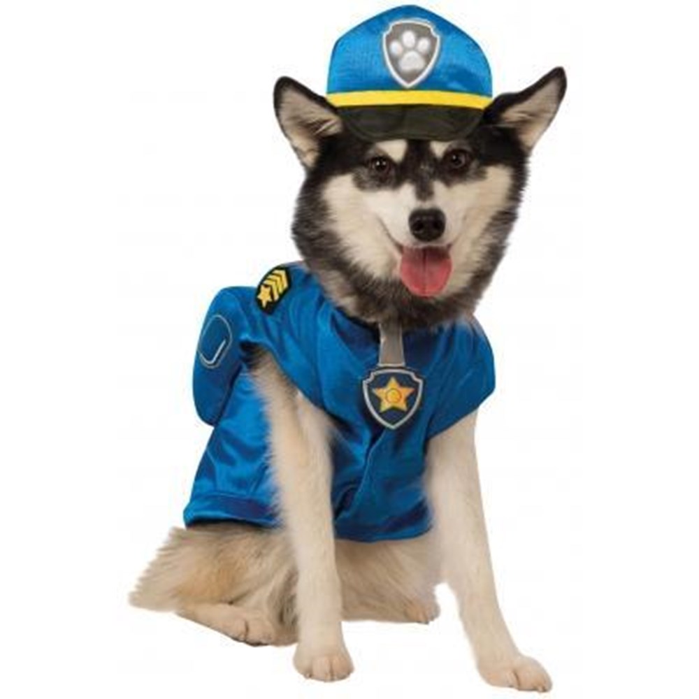 Chase Politi kostume til hund, medium