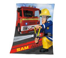 Brandmand Sam Fleece  tæppe 130x160 cm