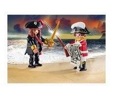 Piratkaptajn og rødjakke