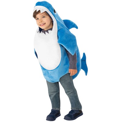 Daddy Shark - blå Haj 86 cm