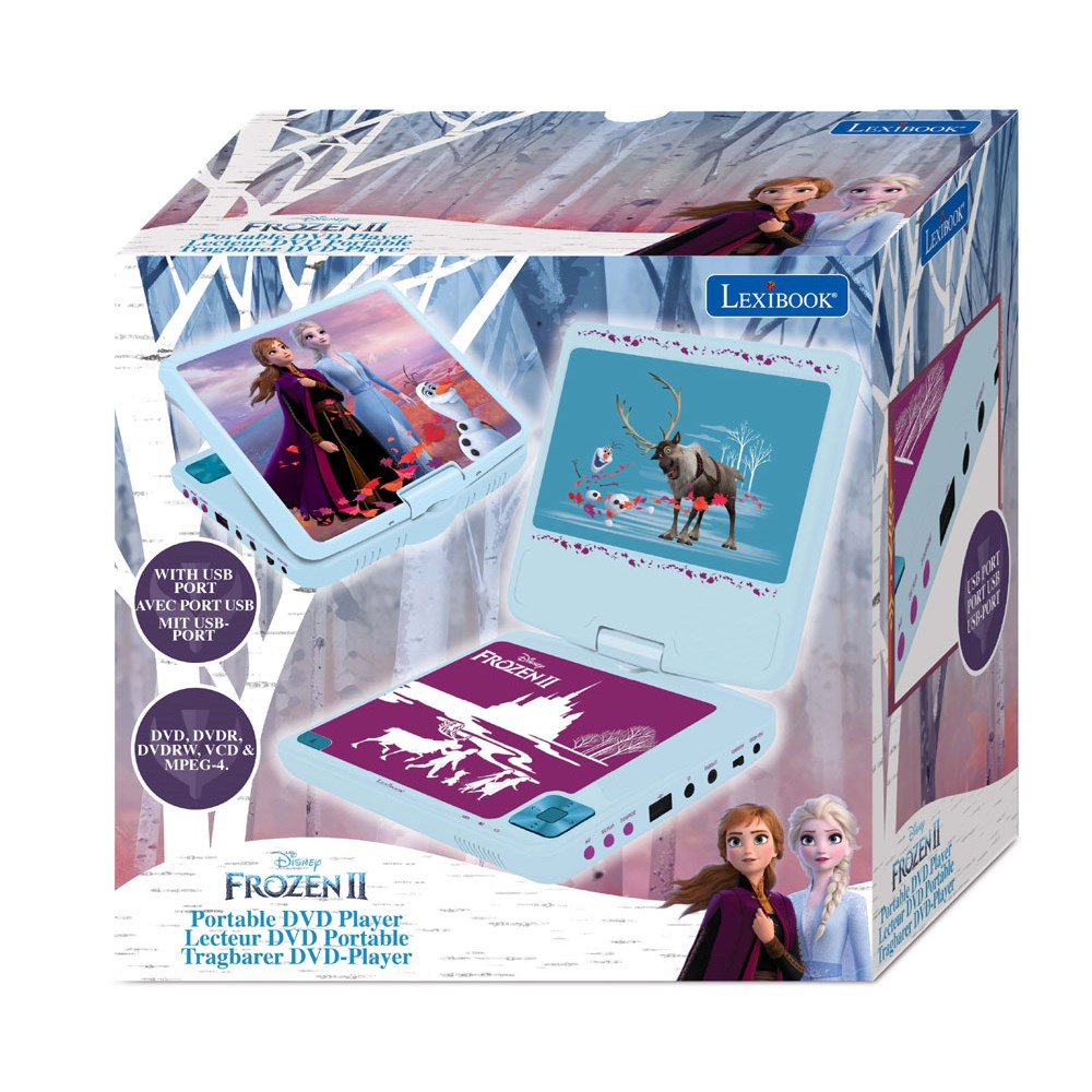 Frost Bærbar afspiller - PandaShop Legetøj online