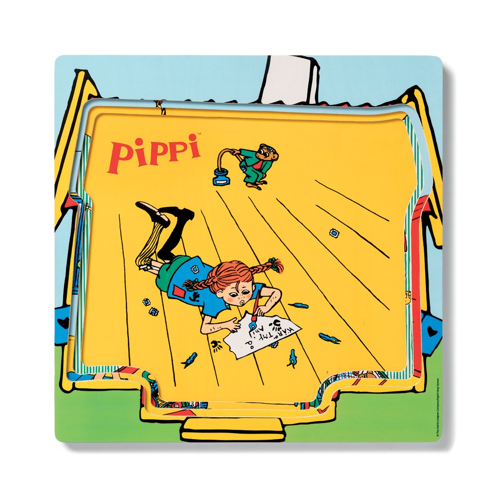 Pippi Lag-på-lag puslespil