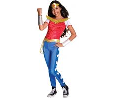 Wonder Woman Deluxe udklædning 140 cm