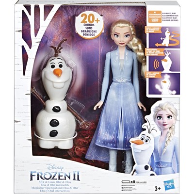 Frost 2 Elsa Dukke og Olaf m. lyd og lys