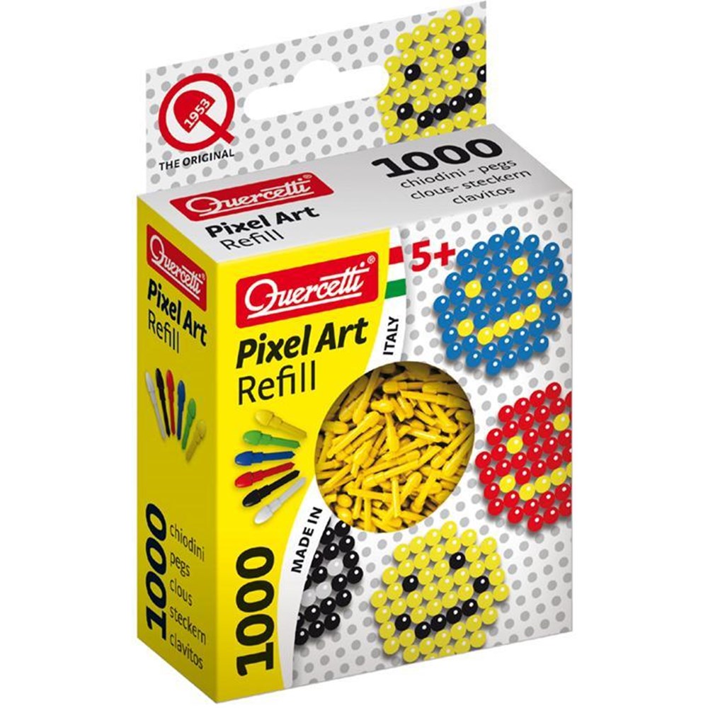 Pixelstift 1000 gul refill