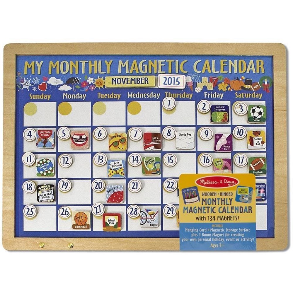 Min magnetiske kalender