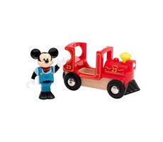 Mickey Mouse og lokomotiv