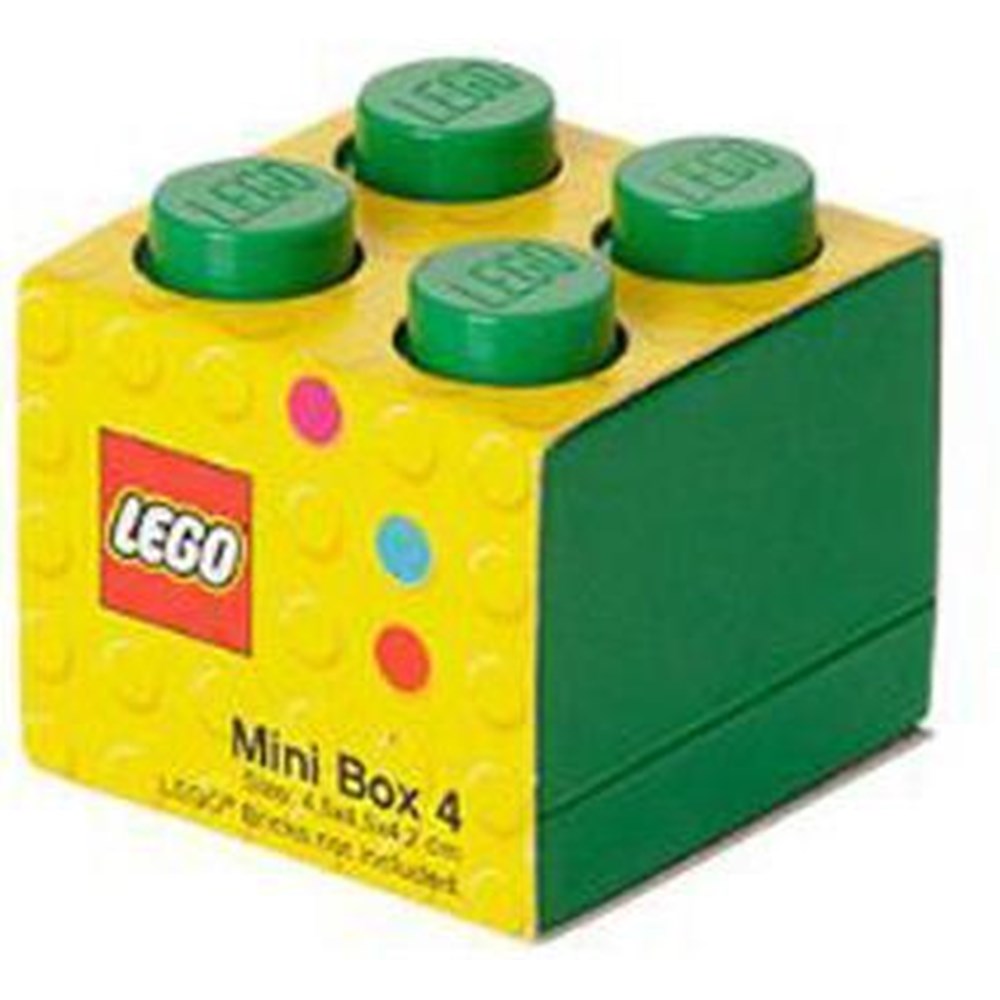 LEGO Klods Mini Box Mørkegrøn