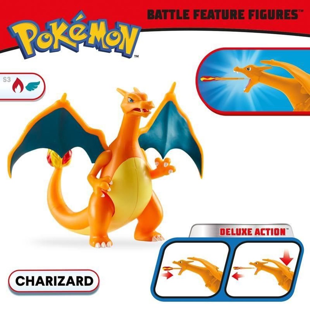 Pokemon Charizard Figur