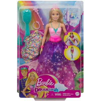 Barbie Dreamtopia 2i1 dukke