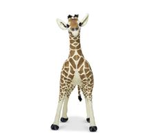 Stående Plys Girafunge 85 cm