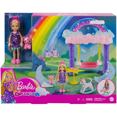 Barbie Dreamtopia Playset med gynge