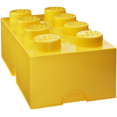 LEGO Klods til opbevaring Gul