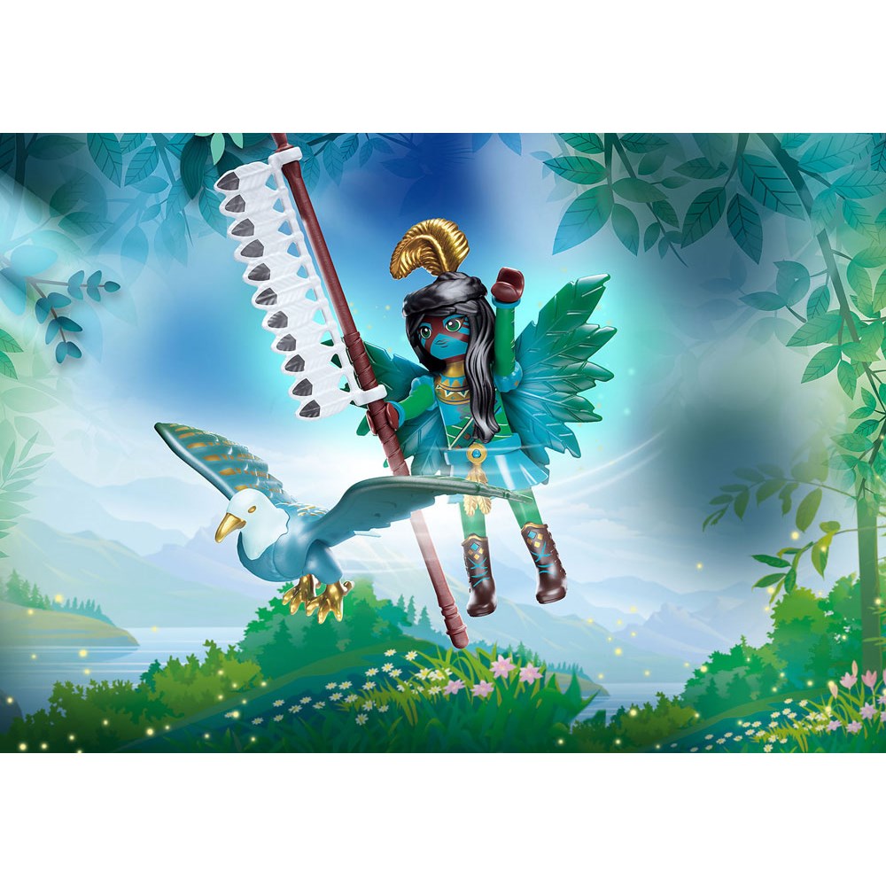 Knight Fairy med totemdyr
