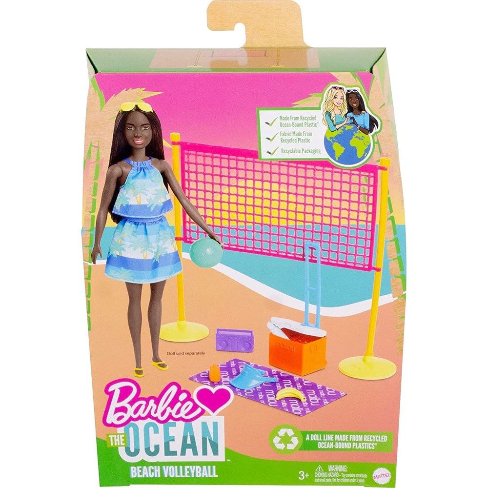 Barbie Ocean Beach Volleyball Playset