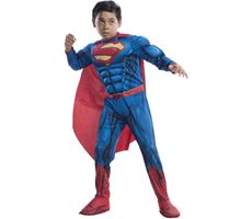 Superman Deluxe udklædning 125 cm