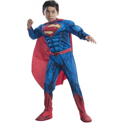 Superman Deluxe udklædning 125 cm