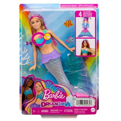 Barbie Dreamtopia Twinkle Lights Havfrue