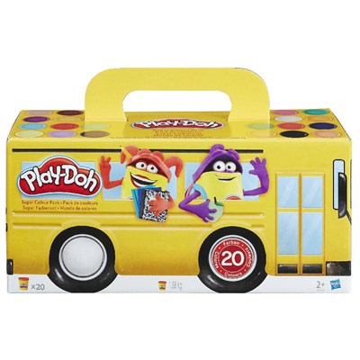 Play-Doh Super Color 20 bøtter