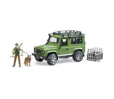 Land Rover med ranger og hund