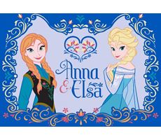 Gulvtæppe, Frost Anna og Elsa