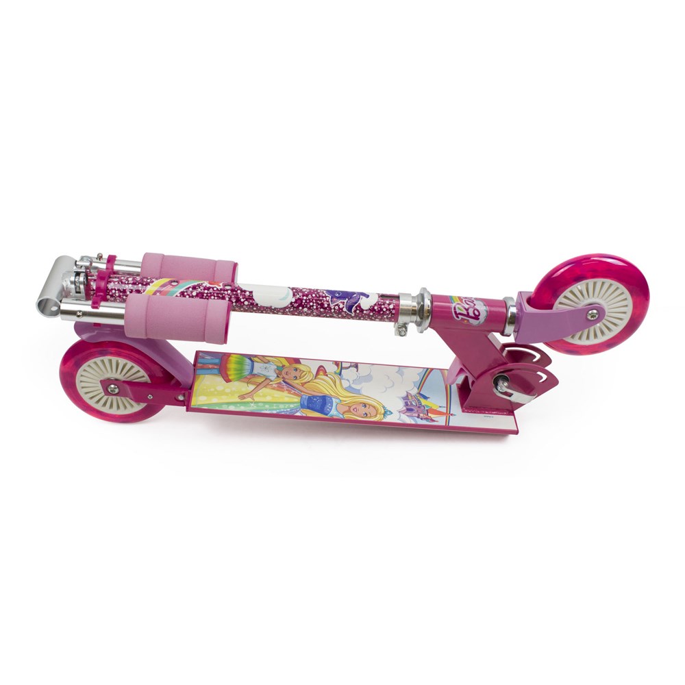 Barbie Løbehjul m LEDhjul
