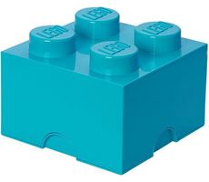 LEGO Klods til opbevaring Azurblå