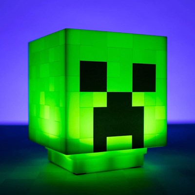 Minecraft Creeper Lampe