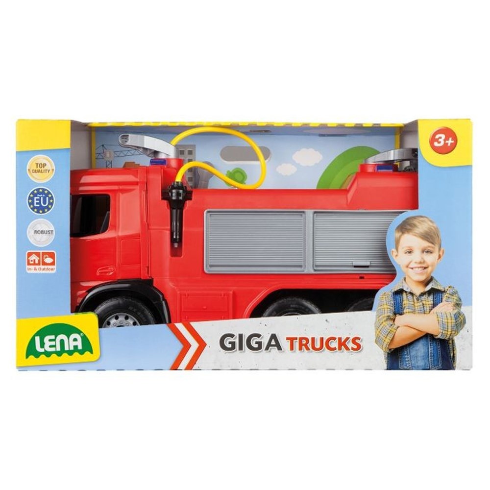 Giga Trucks Ride-on Brandbil