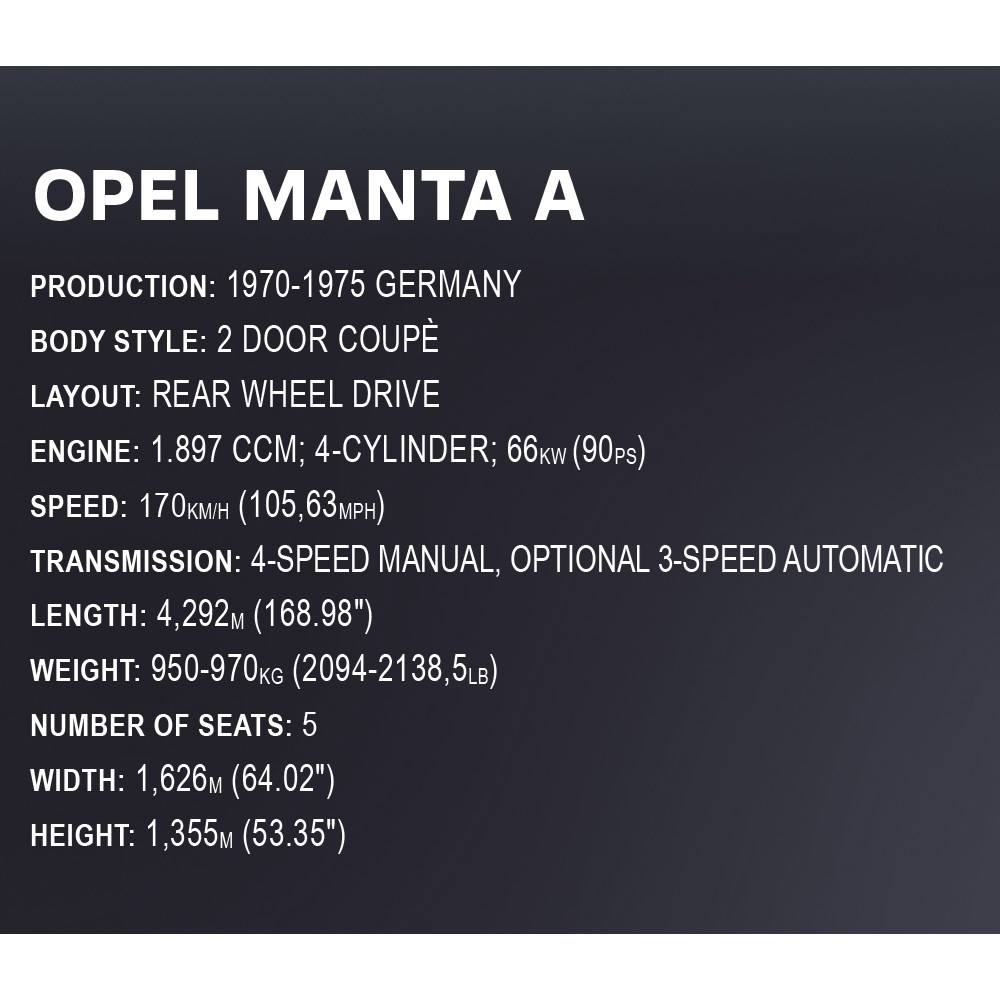 Opel Manta A 1970