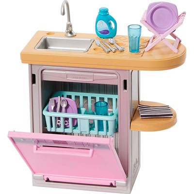 Barbie Møbler og Tilbehør Dishwasher The