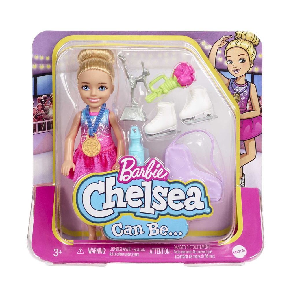 Barbie Chelsea Ice Skater Dukke