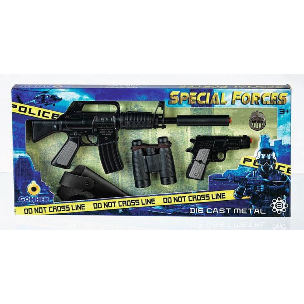 Specialforce metal legetøjsvåben