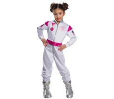 Barbie børnekostume astronaut 110 cm