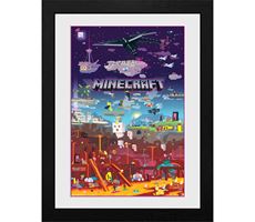 Minecraft Plakat 30x40 cm
