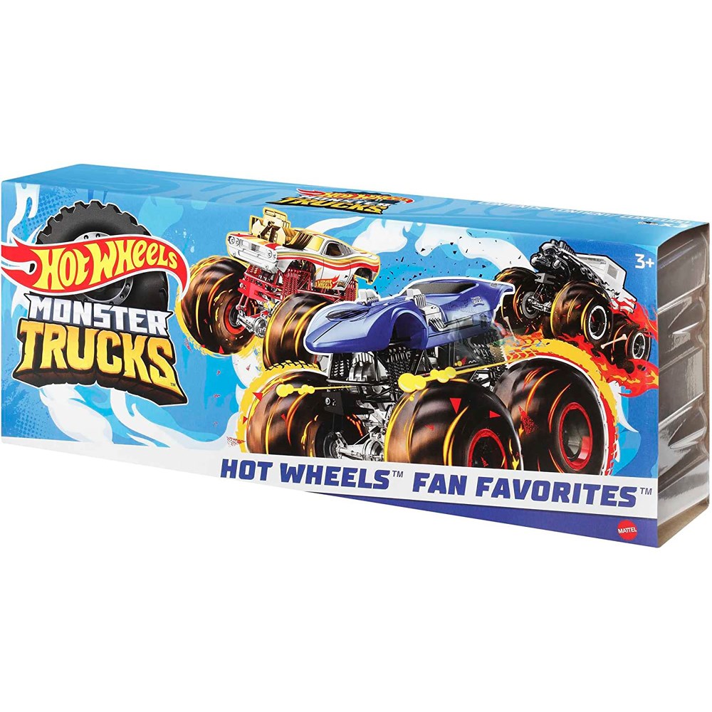 Hot Wheels Monster Trucks 3 Pack