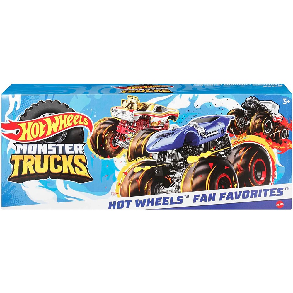 Hot Wheels Monster Trucks 3 Pack