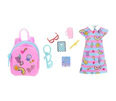 Barbie Deluxe taske med skoletøjsæt
