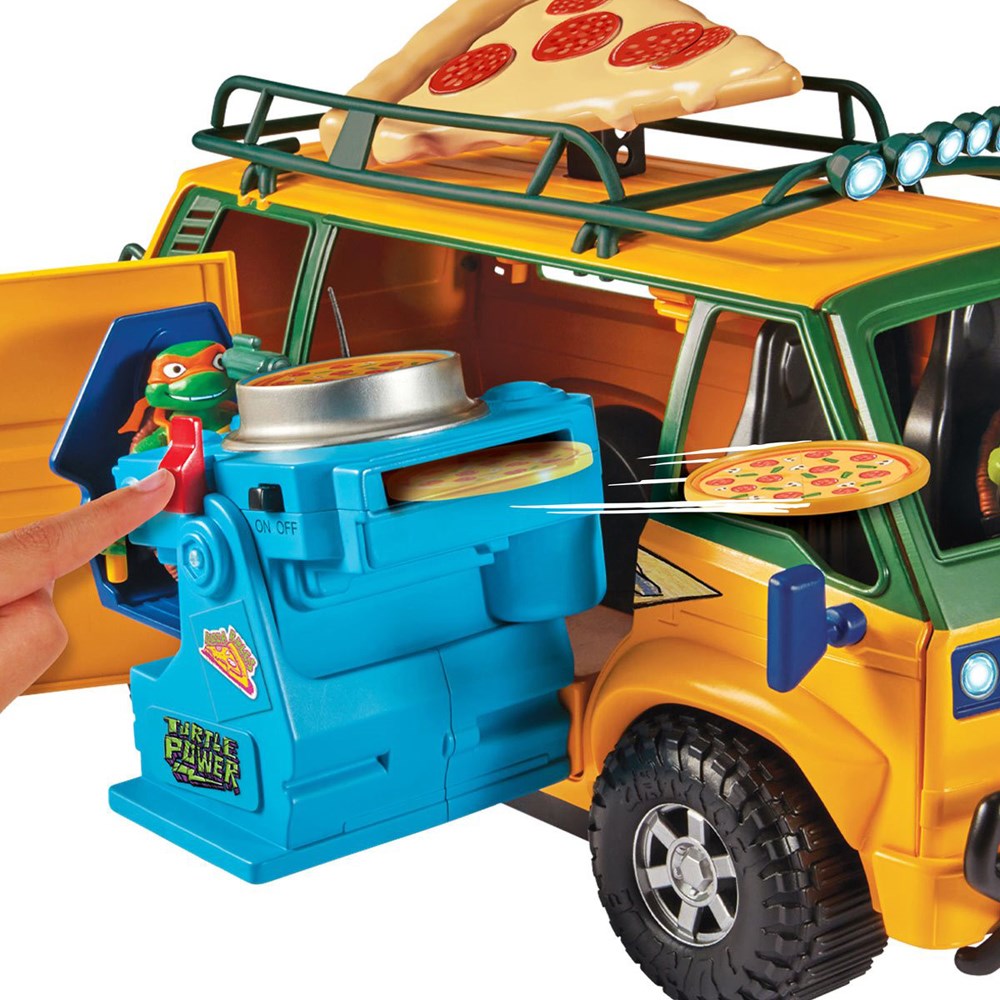 Turtles Movie Pizza Fire Van