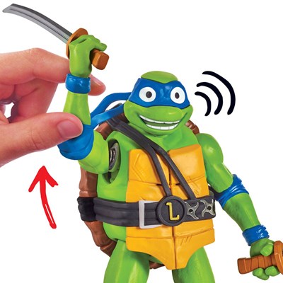 Turtles Movie Ninja Shouts Leonardo