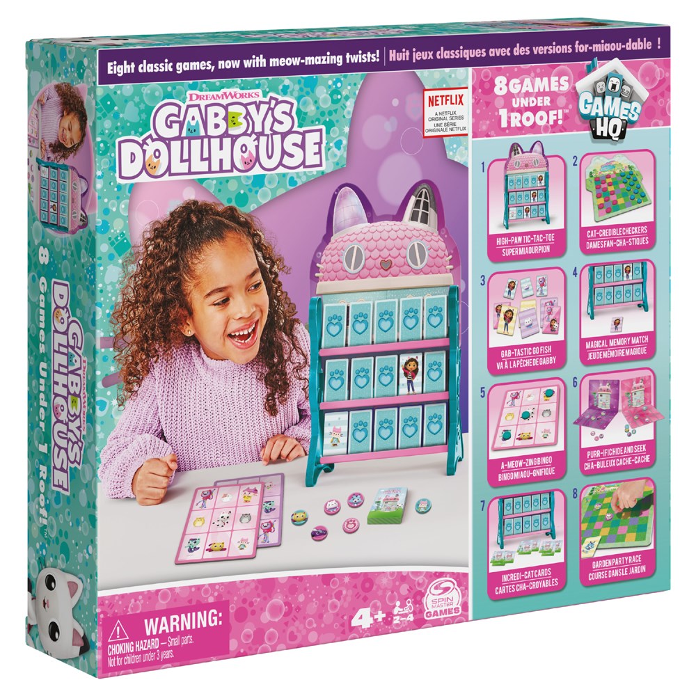 Gabbys Dollhouse 8 i 1 Spil