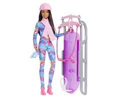 Barbie Vintersport Dukke med Slæde