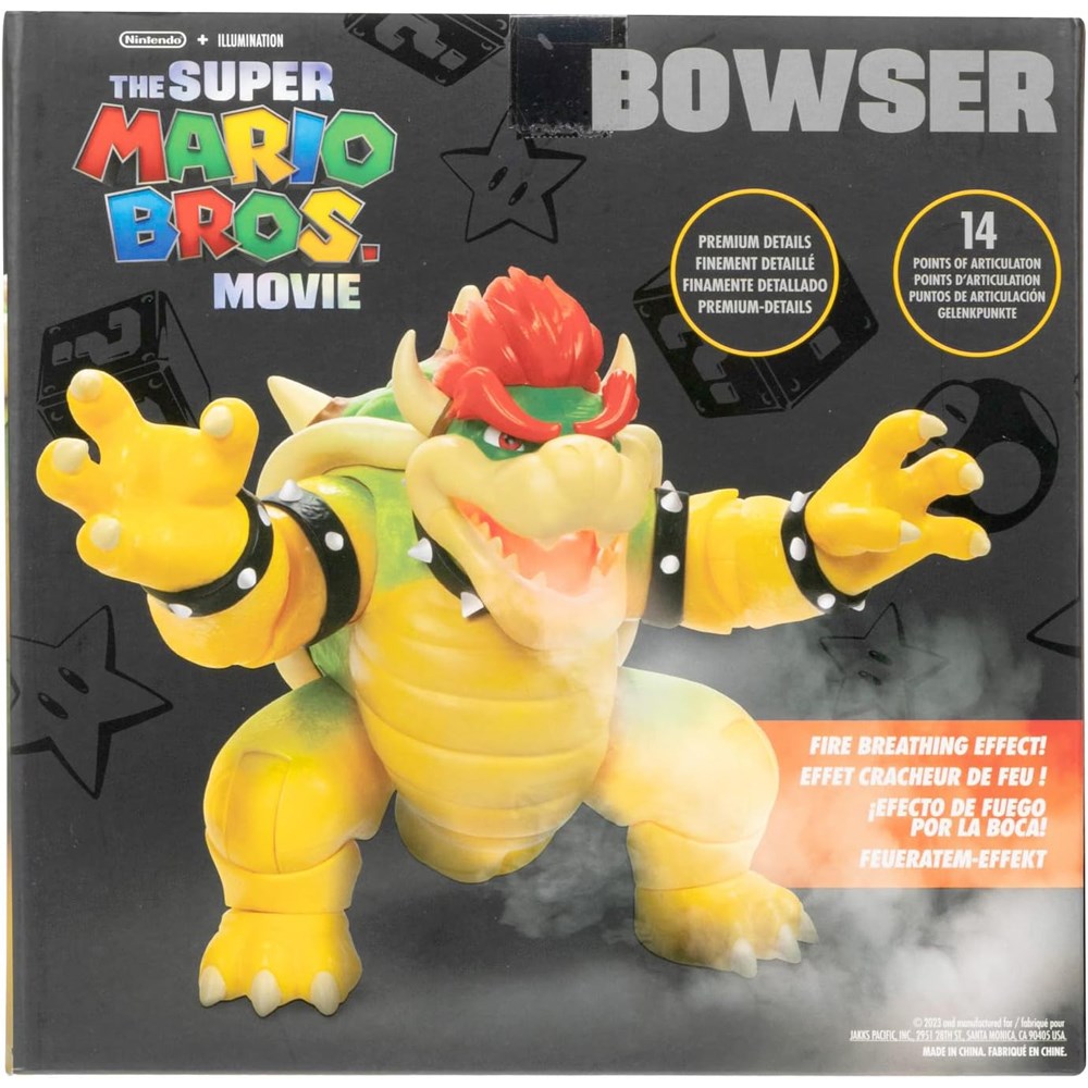 Super Mario Movie Bowser Figur 18 cm