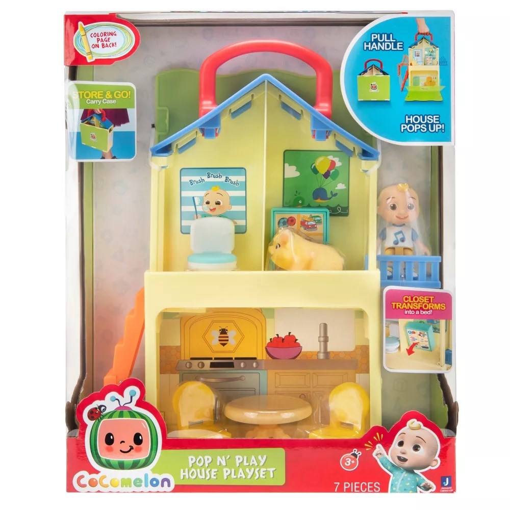Cocomelon Pop Up House Playset