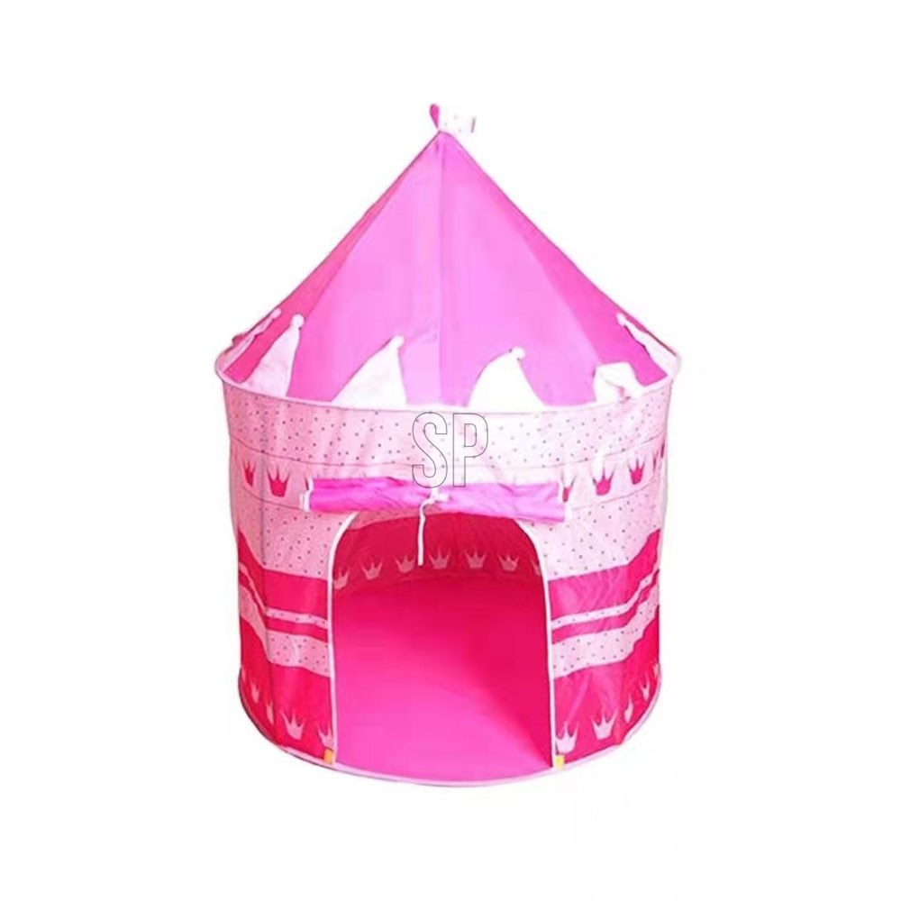 Legetelt Prinsesse Slot Pink 125 cm